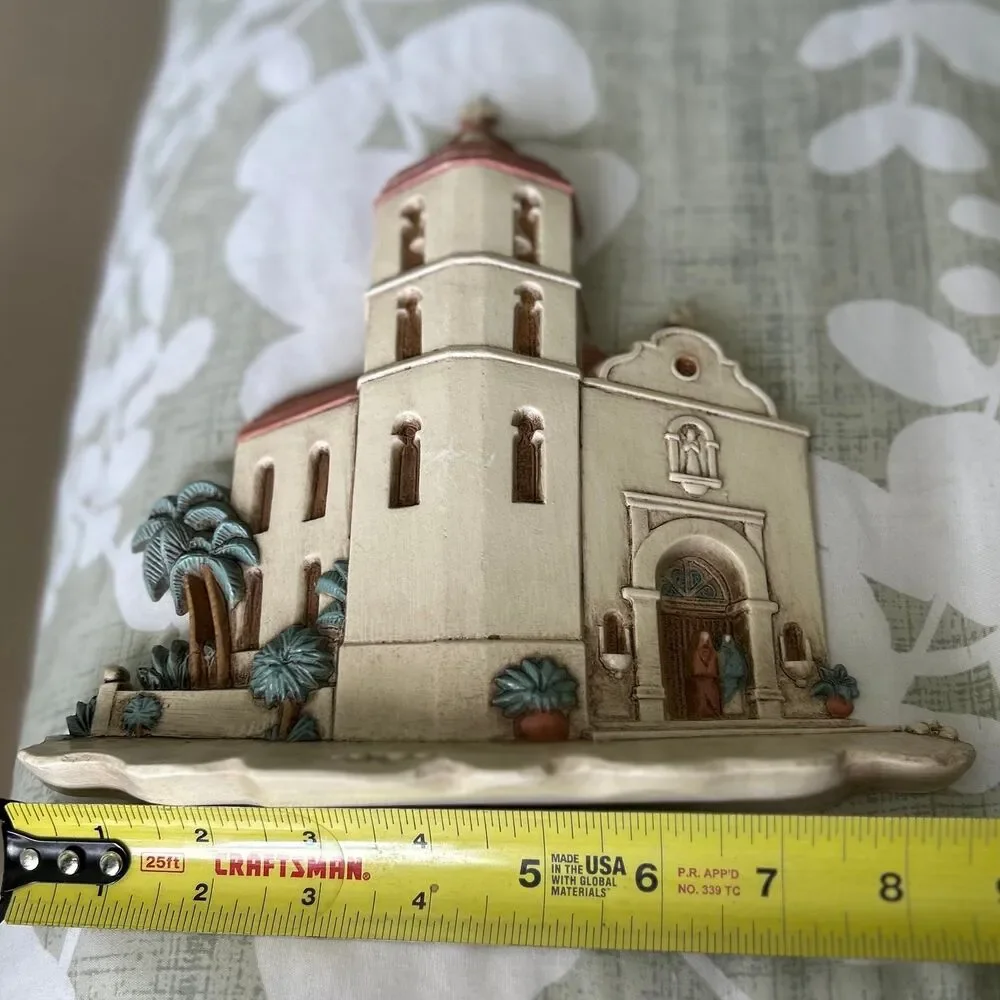 VTG Textured 3D Burwood Southwest Chuch Rustic Wall Decor Accent Sign